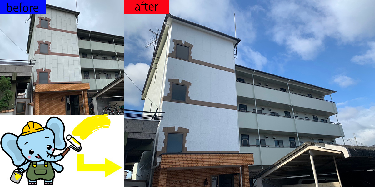 奈良県no.1池田塗装店屋根塗装施工事例